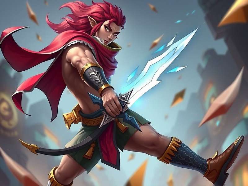 Uppal Warrior game hero character in action